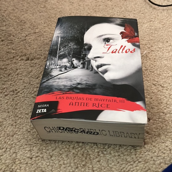 Taltos by Anne Rice, Spanish, Mayfair Chronicles, book two - Picture 3 of 6